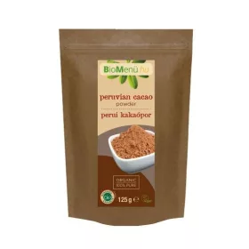 BioMenü bio perui kakaópor, 125 g