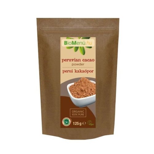 BioMenü bio perui kakaópor, 125 g