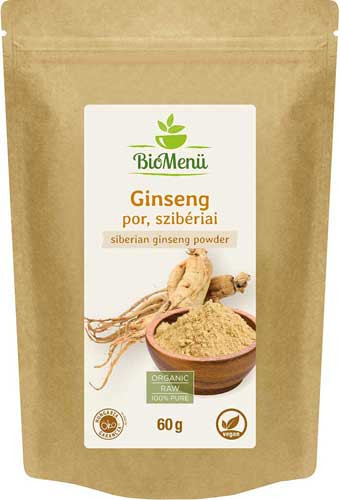 BioMenü BIO GINSENG por szibériai 60 g