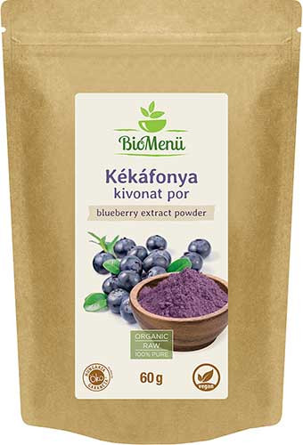 BioMenü BIO KÉKÁFONYA kivonat por 60 g
