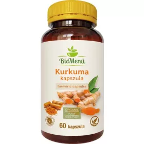 BioMenü BIO KURKUMA kapszula 60 db (500 mg)