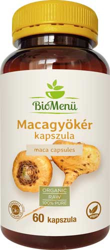 BioMenü BIO MACA GYÖKÉR kapszula 60 db  (500 mg)