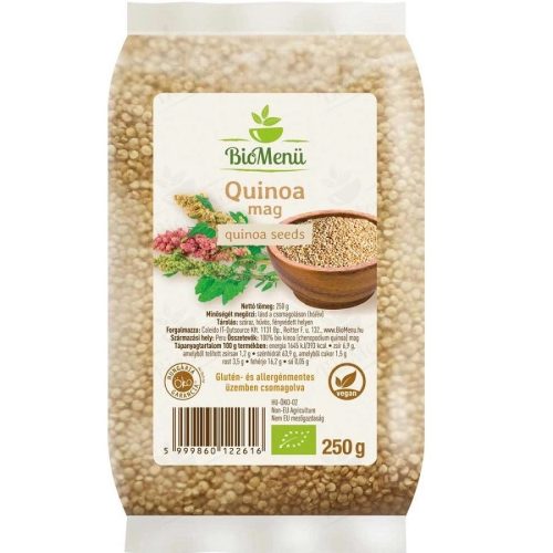 Biomenü Bio Quinoa fehér mag 250 g