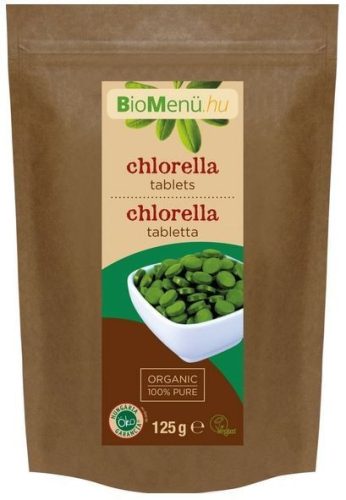 BioMenü bio chlorella tabletta akció,125 g