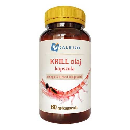 Caleido Superba Krill olaj Omega 3 zsírsavval 60 db