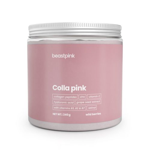 BeastPink Colla Pink szépségital 240 g - erdei gyümölcs