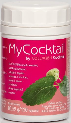 Collagen Cocktail MyCocktail fogyókúrás kapszula 120 db - Lejárat 05.03.