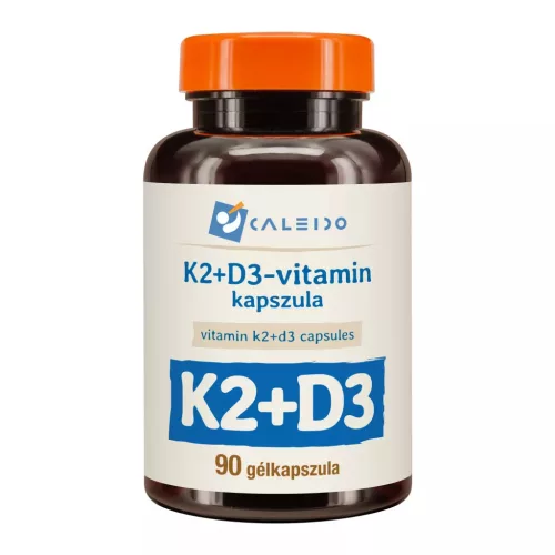 Caleido K2 + D3-vitamin gélkapszula 90 db