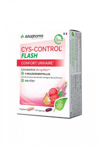 Cys-Control Flash gyógynövény és olaj kapszula 10 db