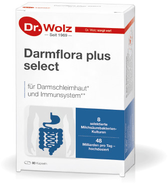 Dr.Wolz Darmflora plus select probiotikum kapszula 40 db