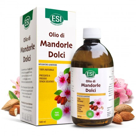 ESI 100%-os hidegen sajtolt mandulaolaj 500 ml