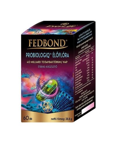 Fedbond Probiologiq élőflóra 60 db