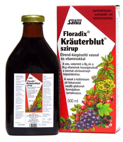 Floradix szirup vassal 500ml