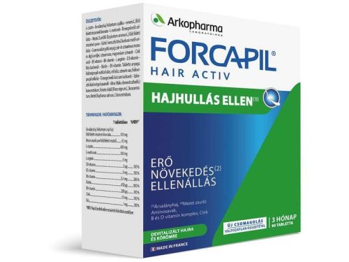 Forcapil Hair Activ Tabletta Hajhullás Ellen 90 db