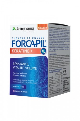 Forcapil Keratin + hajerősítő kapszula 60 db