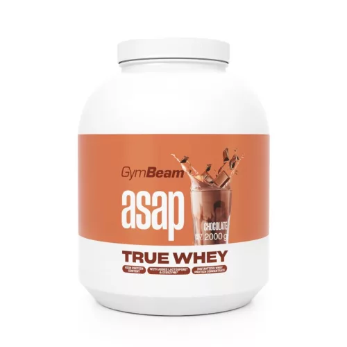 GymBeam Asap True Whey tejsavófehérje 2000 g - csokoládé