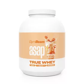   GymBeam Asap True Whey tejsavófehérje 2000 g - sós karamell