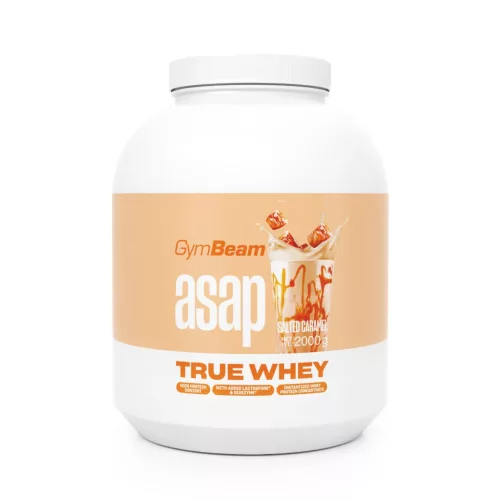 GymBeam Asap True Whey tejsavófehérje 2000 g - sós karamell