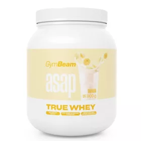 GymBeam Asap True Whey tejsavófehérje 900 g - banán