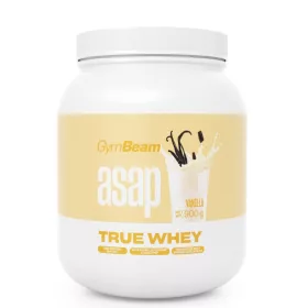 GymBeam Asap True Whey tejsavófehérje 900 g - vanília
