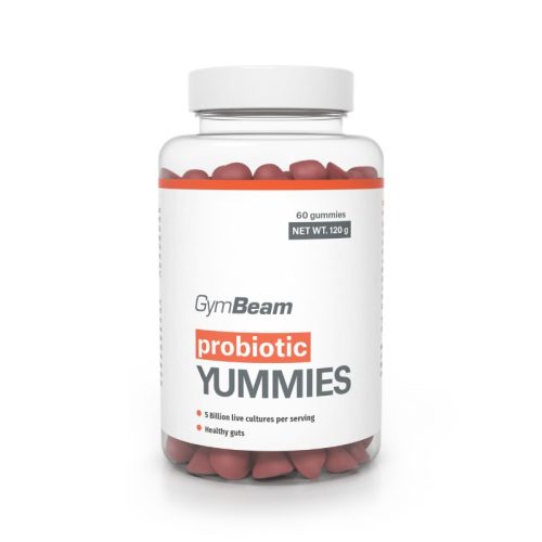 GymBeam Yummies Probiotikum gumicukor 60 db