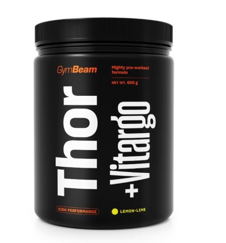 GymBeam Thor Fuel + Vitargo edzés előtti serkentő 600 g - citrom-lime