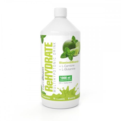 GymBeam ReHydrate izotóniás ital 1000 ml - mojito