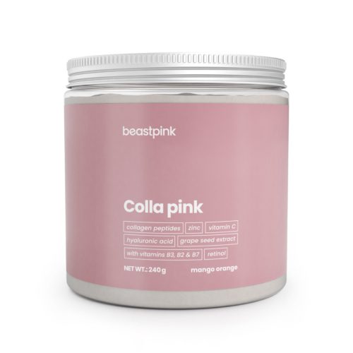 BeastPink Colla Pink szépségital 240 g - mangó-narancs