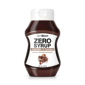   GymBeam Kalóriamentes szirup Hazelnut Choco 350 ml (lejárat2026.03.03.)