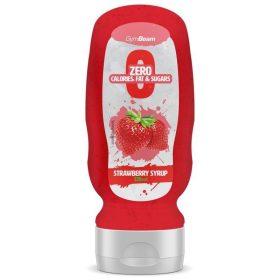 GymBeam Kalóriamentes szirup Strawberry Syrup 320 ml