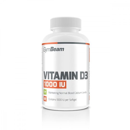 GymBeam D3-vitamin 1000 NE 60 db