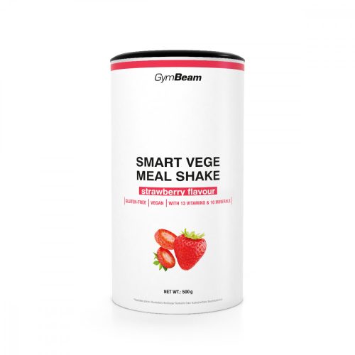 GymBeam Smart Vege Meal Shake 500 g - eper