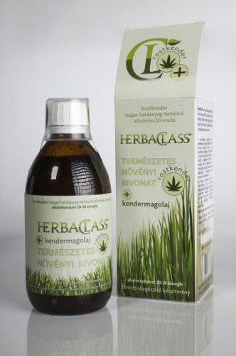 HerbaClass Természetes Rostkender kivonat + kendermagolaj 300 ml
