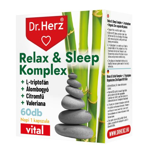 Dr. Herz Relax & Sleep Komplex kapszula 60 db 