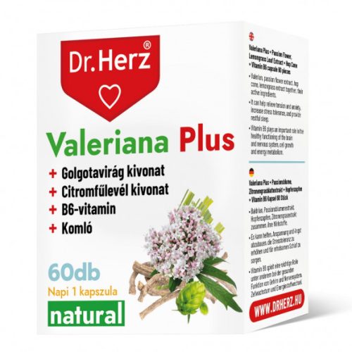 Dr. Herz Valeriana Plus kapszula 60 db