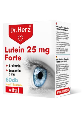 Dr. Herz Lutein 25 mg Forte 60 db