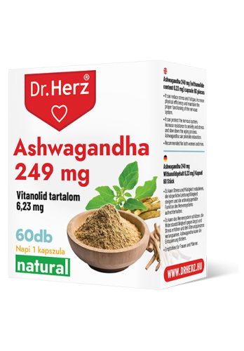 Dr. Herz Ashwagandha 249 mg kapszula 60 db