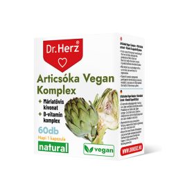 Dr. Herz Articsóka Vegan Komplex 400mg 60 db 
