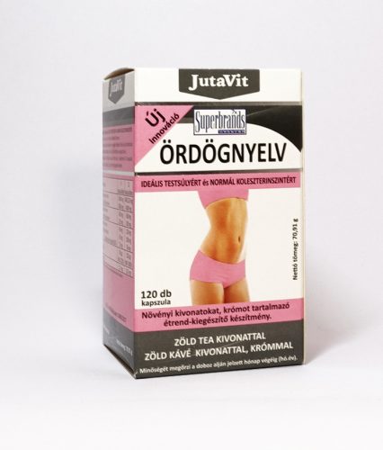 JutaVit Ördögnyelv + zöld tea + zöld kávé + króm 120 db 