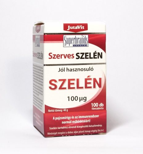 JutaVit Szerves Szelén 100 mcg - 100 db