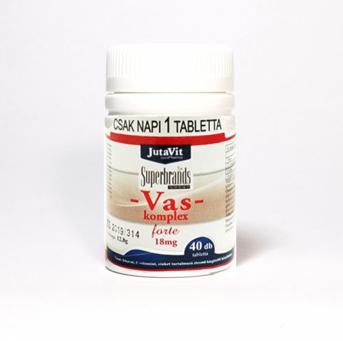 JutaVit Vas 18 mg komplex forte 40 db