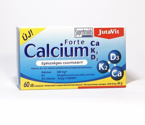 JutaVit Kalcium Forte Ca/K2/D3 30 db