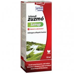 JutaVit Izlandi zuzmó cukormentes szirup 150 ml