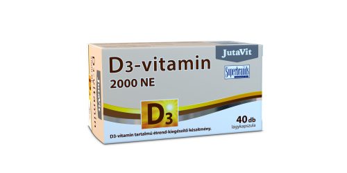 JutaVit D3-vitamin 2000 NE (50 mcg) - 40 db