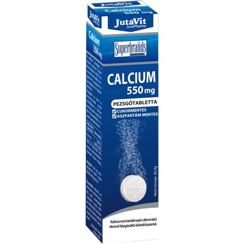 JutaVit Kalcium 550 mg pezsgőtabletta 16 db