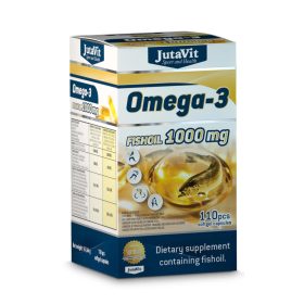 JutaVit Omega-3 Halolaj 1000 mg kapszula 100+10 db 