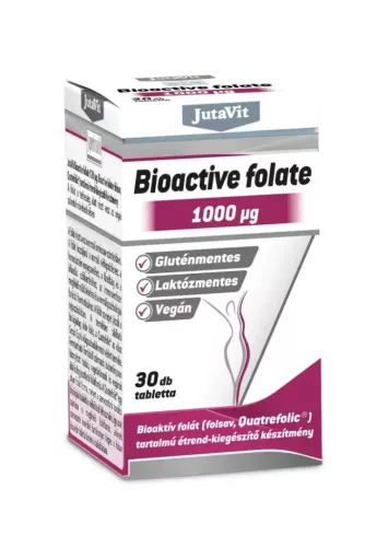 JutaVit Bioaktív Folát 1000 µg tabletta 30 db