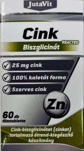 JutaVit Cink-biszglicinát 60 db