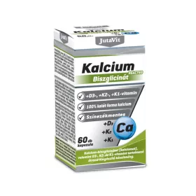 JutaVit Kalcium-biszglicinát + D3 + K2 + K1 kapszula 60 db