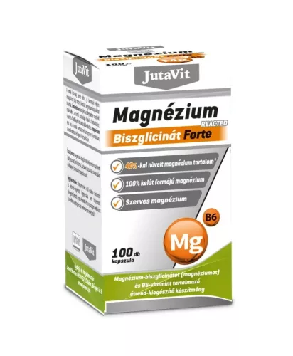 JutaVit Magnézium-biszglicinát Forte kapszula 100 db